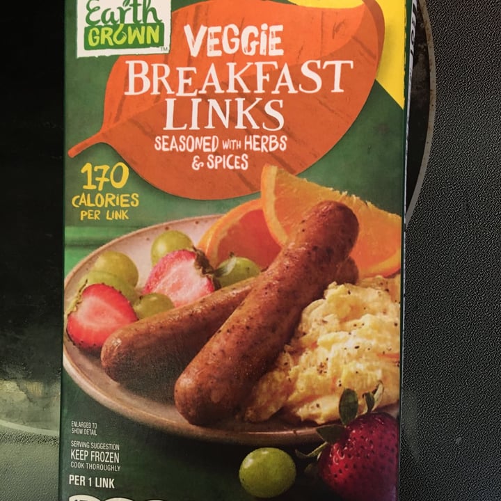 photo of Earth Grown Veggie Breakfast Links shared by @alogodim on  26 Apr 2020 - review
