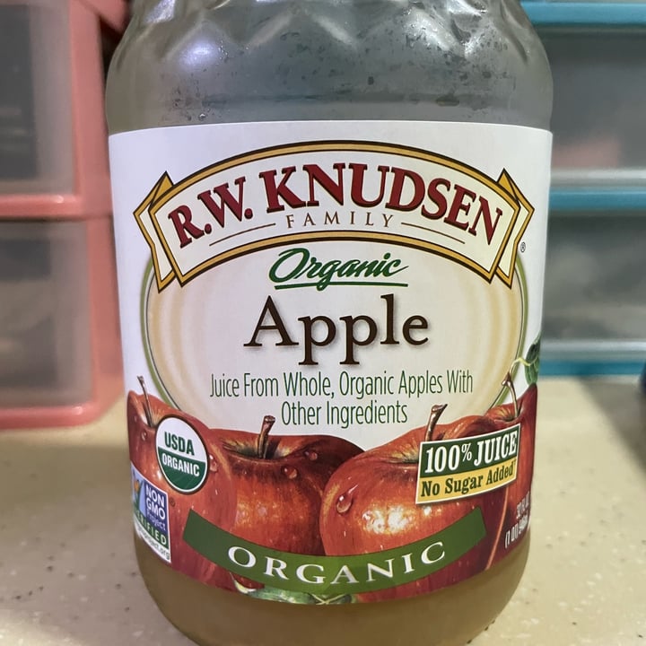 photo of R.W. Knudsen Organic apple juice shared by @pq on  26 Nov 2022 - review