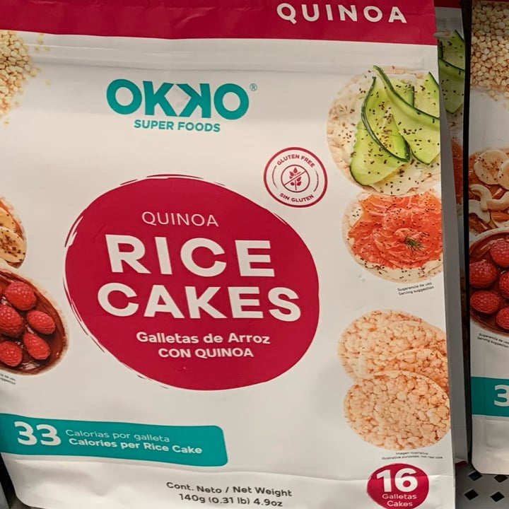photo of Okko Super Foods Galletas de Arroz con quinoa shared by @ayramm on  03 Apr 2022 - review