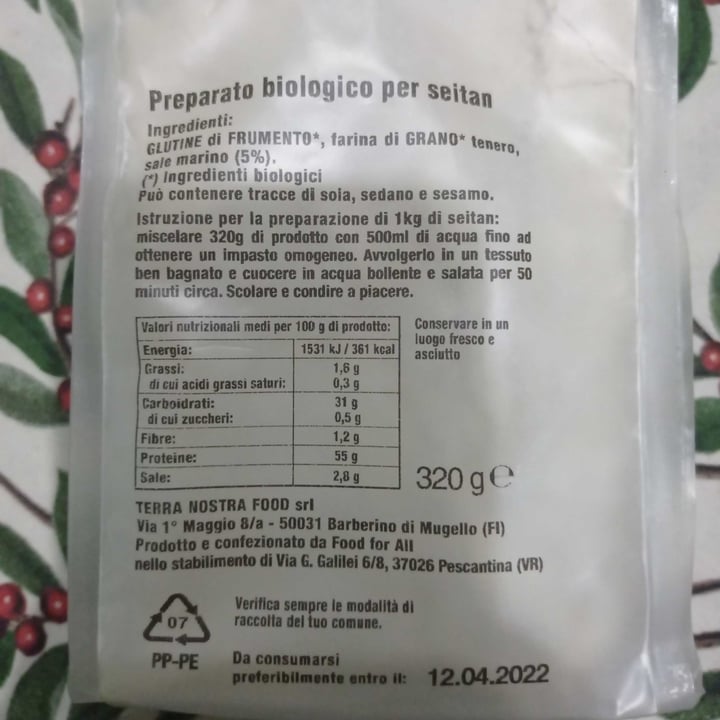 photo of Terranostra Vegan Preparato per seitan shared by @renata80 on  21 Jan 2022 - review
