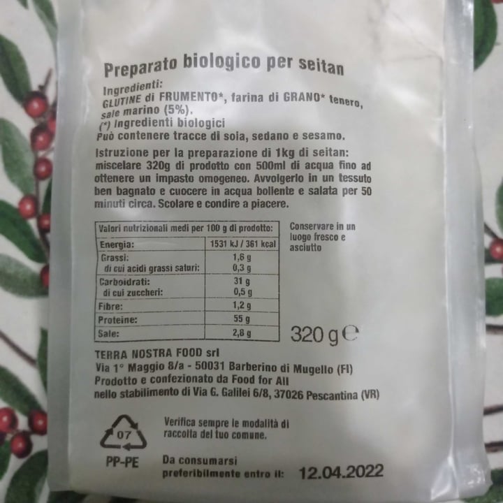 review photo of Terranostra Vegan Preparato per seitan shared by @renata80 on 21 Jan 2022 - review