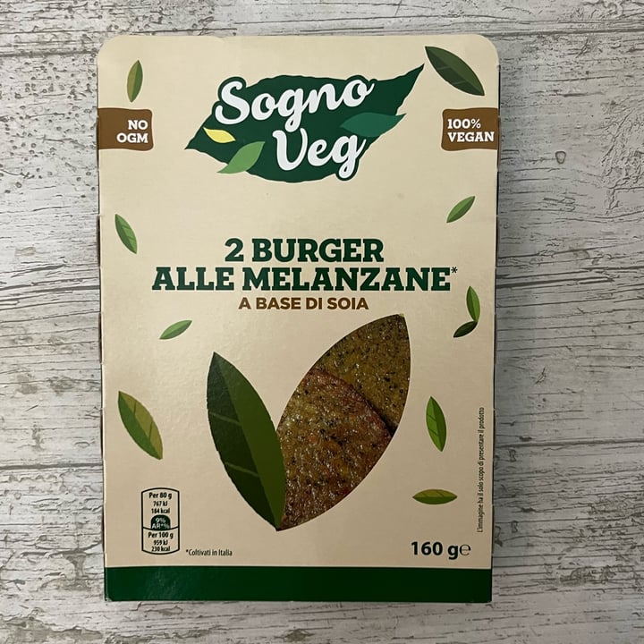 photo of Sogno veg 2 burger alle melanzane shared by @silia on  16 Sep 2022 - review