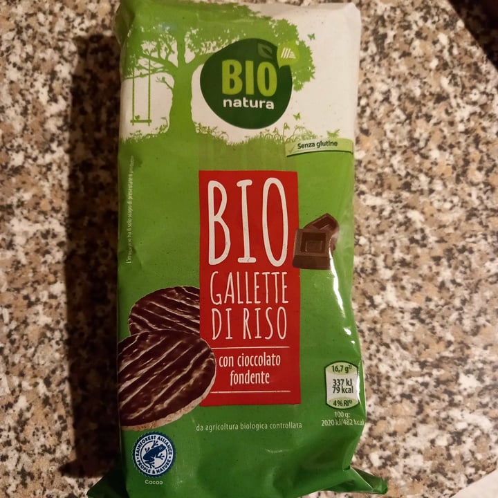 photo of Bio Natura Bio gallette di riso con cioccolato fondente shared by @valesguotti on  27 Apr 2022 - review