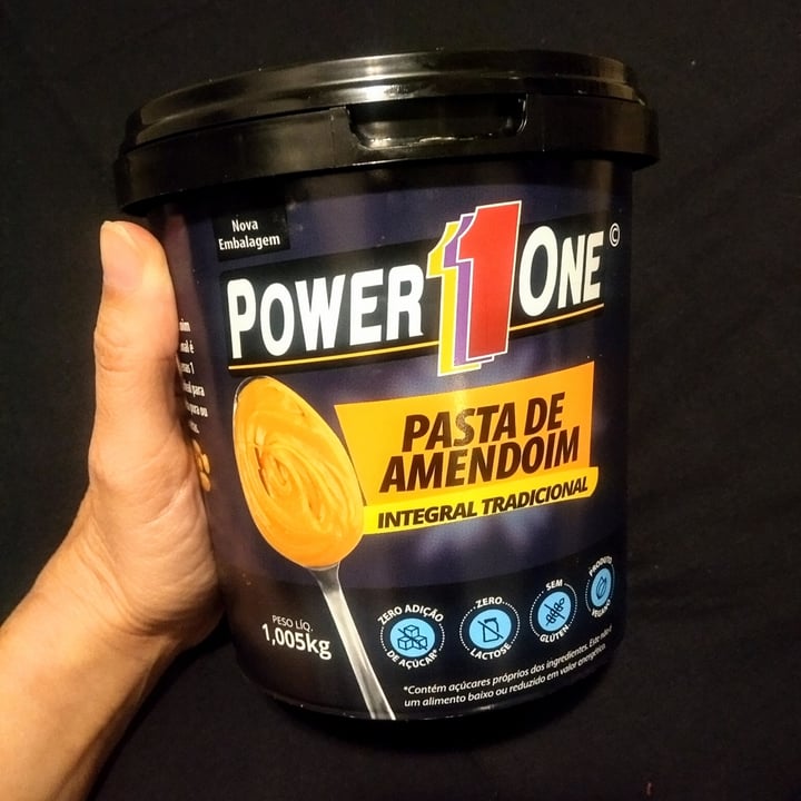 photo of Power One Pasta de Amendoim shared by @feveg on  11 May 2022 - review