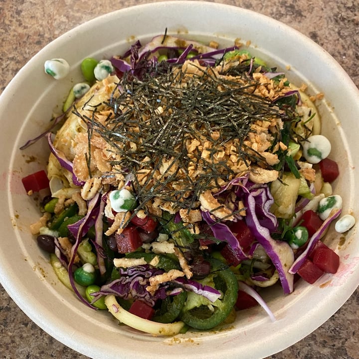 photo of Pokébowl Station Create Your Own Bowl shared by @desivegan on  08 Dec 2020 - review