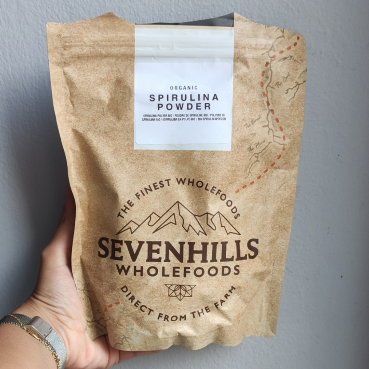 Sevenhills Wholefoods Spirulina en polvo Reviews