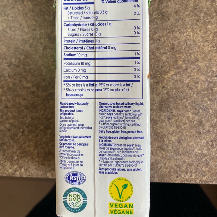review photo of Belsoy Preparation crémeuse de soya shared by @ktm514 on 24 Jan 2022 - review