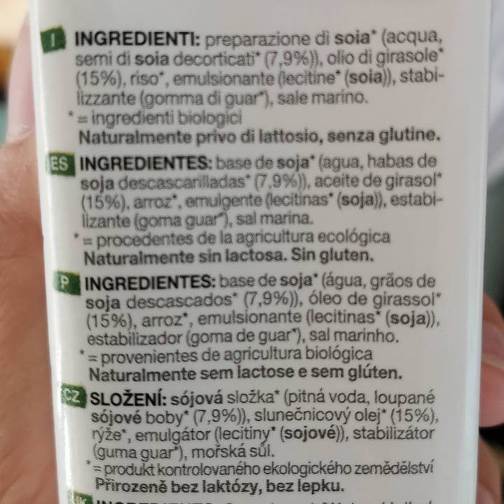 photo of Provamel Cuisine Soya shared by @beatriceperini on  02 Oct 2021 - review