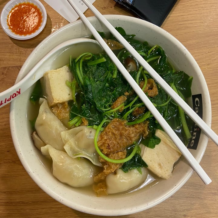 photo of Xuan Miao Vegan Dumpling soup shared by @elliott96 on  16 Sep 2020 - review