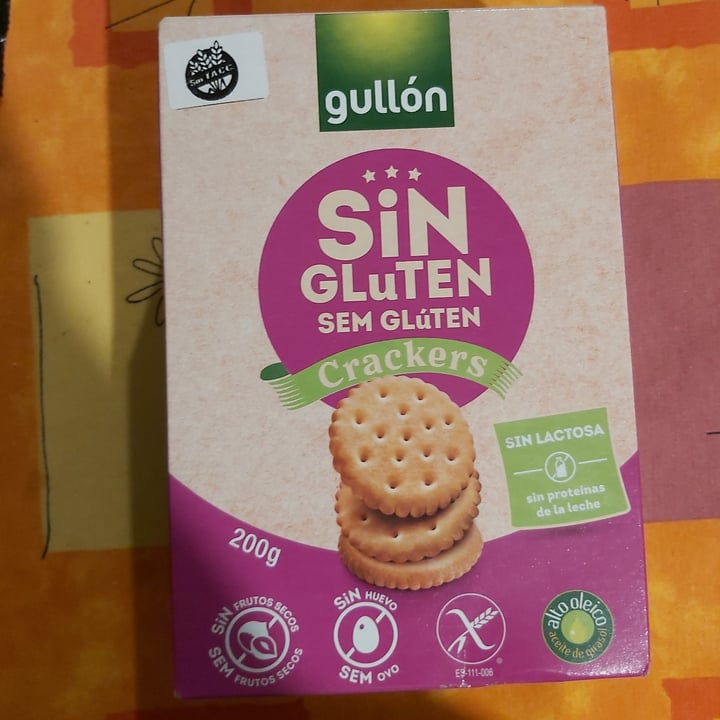 photo of Gullón Gluten Free Crackers shared by @larasumiacher on  12 Jun 2021 - review