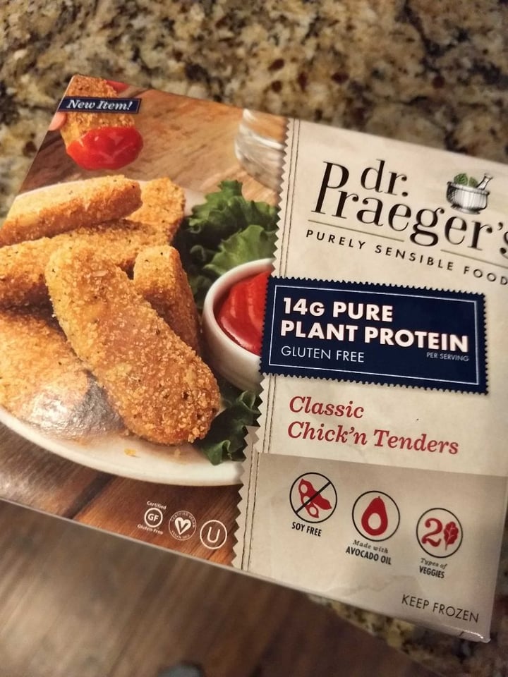 photo of Dr. Praeger's Classic Chick´n Tenders shared by @kmjefs on  26 Dec 2019 - review