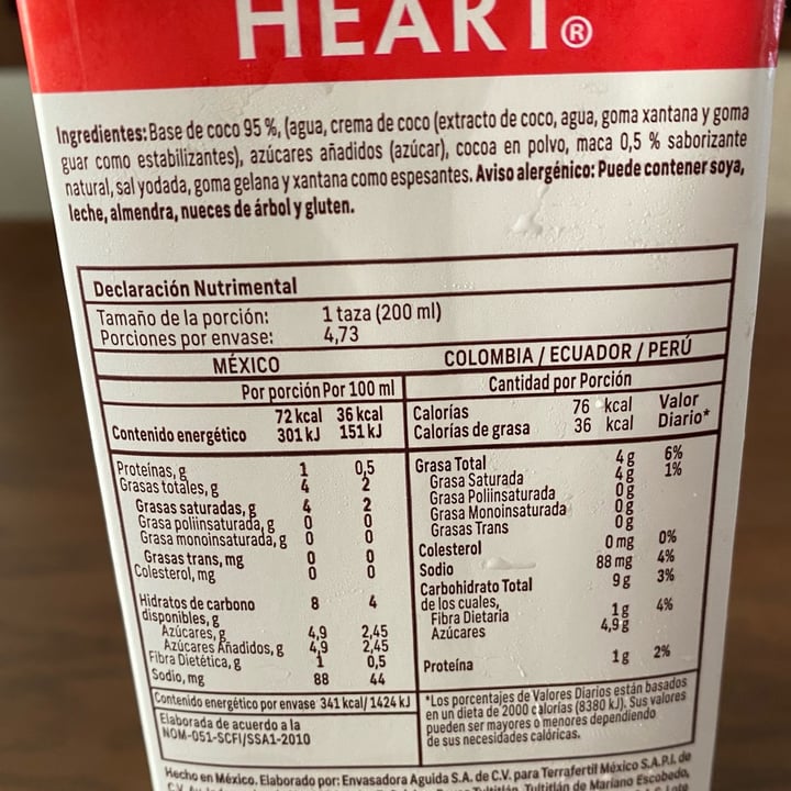 photo of Nature's Heart Cacao Latte shared by @shizomaru on  20 Oct 2021 - review