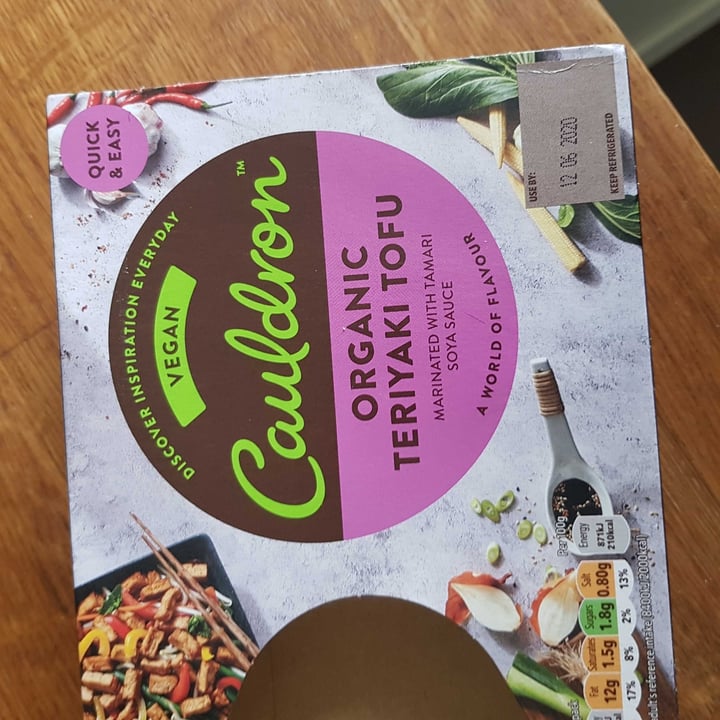 photo of Cauldron Organic Teriyaki Tofu shared by @afrikar1978 on  15 May 2020 - review