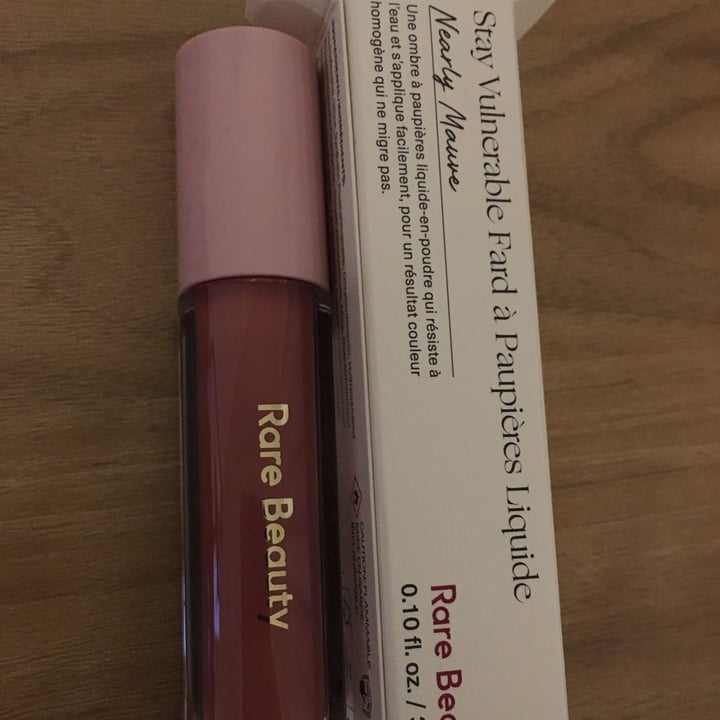 photo of Rare Beauty Stay Vulnerable Liquid Eyeshadow shared by @sedahere on  06 Jun 2021 - review