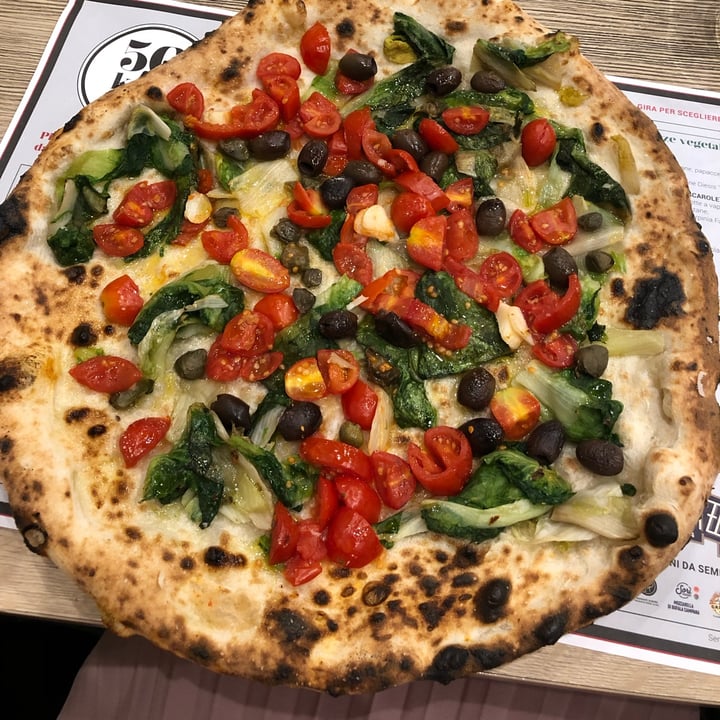 review photo of 50 Kalò 50 kalò - vegan pizza shared by @manuvegan on 13 Aug 2022 - review