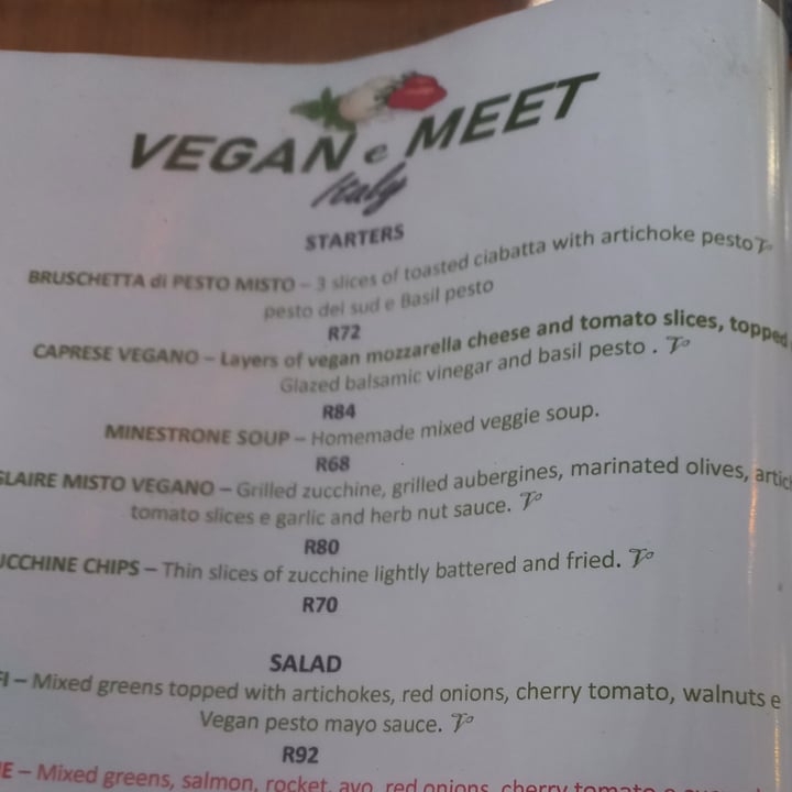 photo of Vegan E Meet Italy Bruschetta di Pesto Misto shared by @vickysveganry on  26 Mar 2022 - review