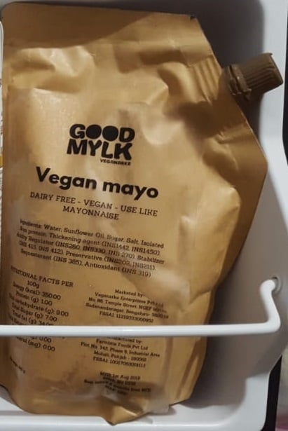 photo of GoodMylk Vegan mayo shared by @aatmankothari on  24 Dec 2020 - review