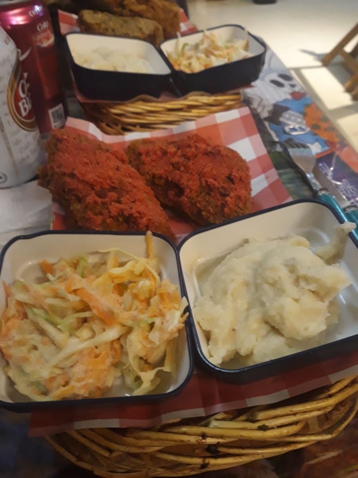 review photo of Los Alebrijes Veg No-pollo a la KFC shared by @catnya on 02 Mar 2020 - review