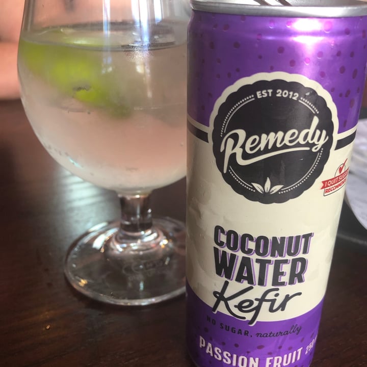 review photo of Remedy Coconut Water Kefir Passion Fruit shared by @greenmin on 19 Jul 2021 - review