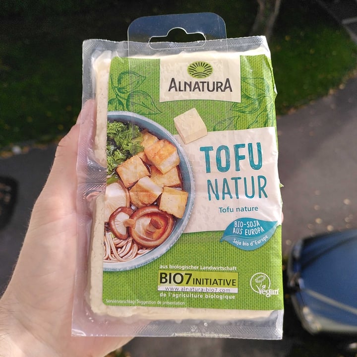 photo of Alnatura Tofu Natur shared by @letsgetit on  16 Oct 2022 - review