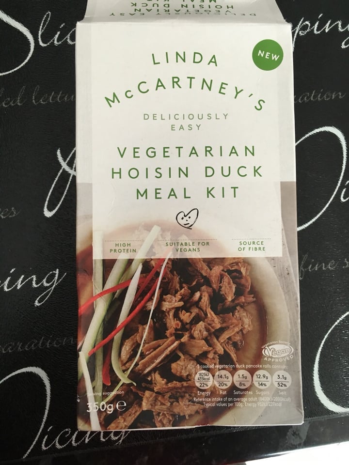 photo of Linda McCartney's Vegetarian Hoisin Duck Meal Kit shared by @louievarley on  15 Jun 2019 - review