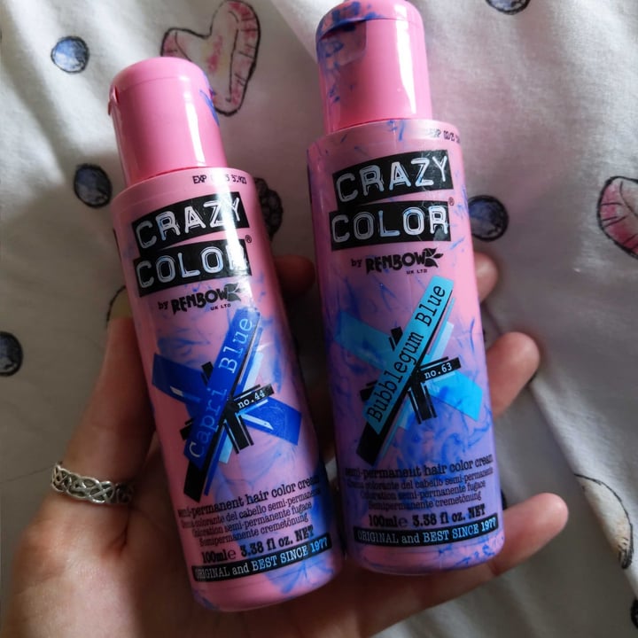photo of Crazy color Capri And Bubblegum Blue shared by @beccajanebaking on  24 May 2020 - review