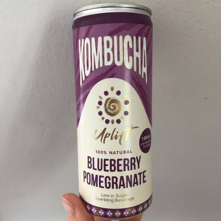 photo of Uplift Blueberry Pomegranate Kombucha shared by @caits on  15 Jun 2021 - review