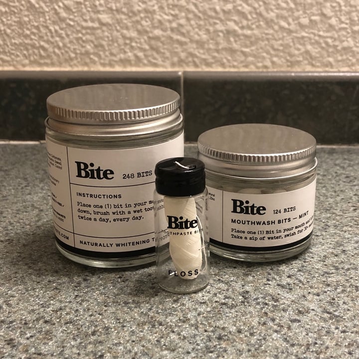 review photo of Bite Naturally Whitening Toothpaste Bits: Mint Flavor shared by @asummers0917 on 03 May 2021 - review