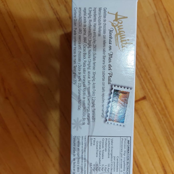 review photo of Azuquita Galletitas rellenas de banana split shared by @valen2002 on 10 Dec 2021 - review
