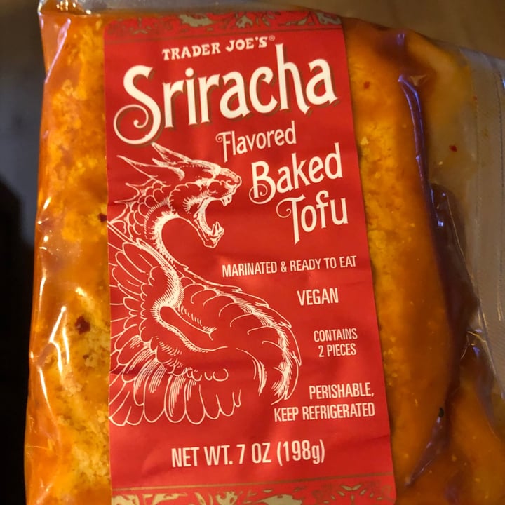 photo of Trader Joe's Sriracha Baked Tofu shared by @karenasp on  04 Jan 2021 - review