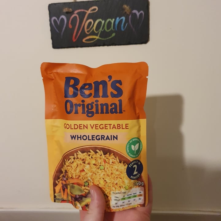review photo of Ben's Original Golden vegetable shared by @mrsanders93 on 09 Apr 2022 - review
