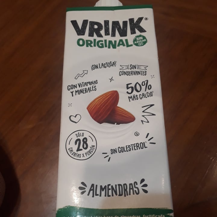 photo of Vrink Vrink Original de Almendras Sin Azúcar shared by @barryvegano on  22 Jun 2020 - review