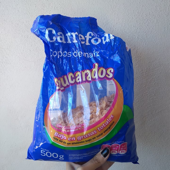 review photo of Carrefour Copos de maiz azucarados shared by @anbeltania on 16 Sep 2021 - review