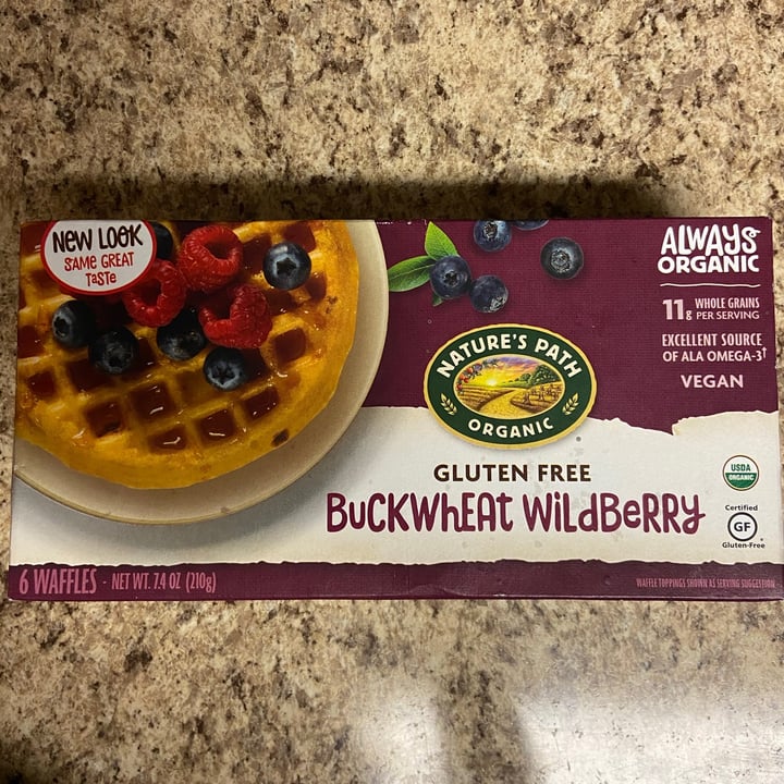 review photo of Nature's Path Foods Gluten Free Waffles shared by @vegansattva on 19 Mar 2021 - review