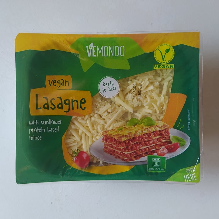 photo of Vemondo Lasaña shared by @oscarotin on  10 Feb 2022 - review