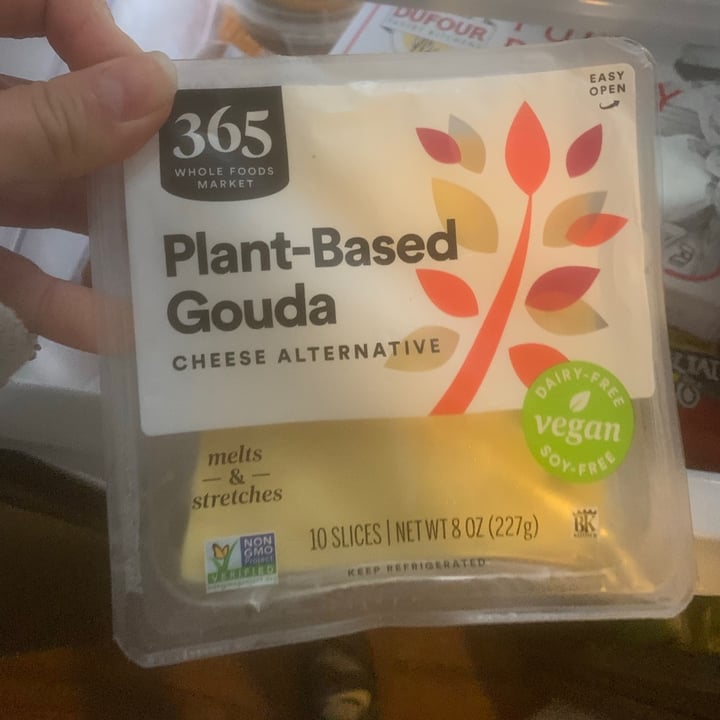 photo of Whole Foods Market Plant-Based Gouda shared by @karenmichel on  25 Dec 2020 - review