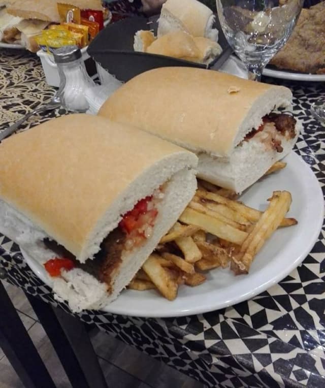 Photo of the dish “Choripan vegano”