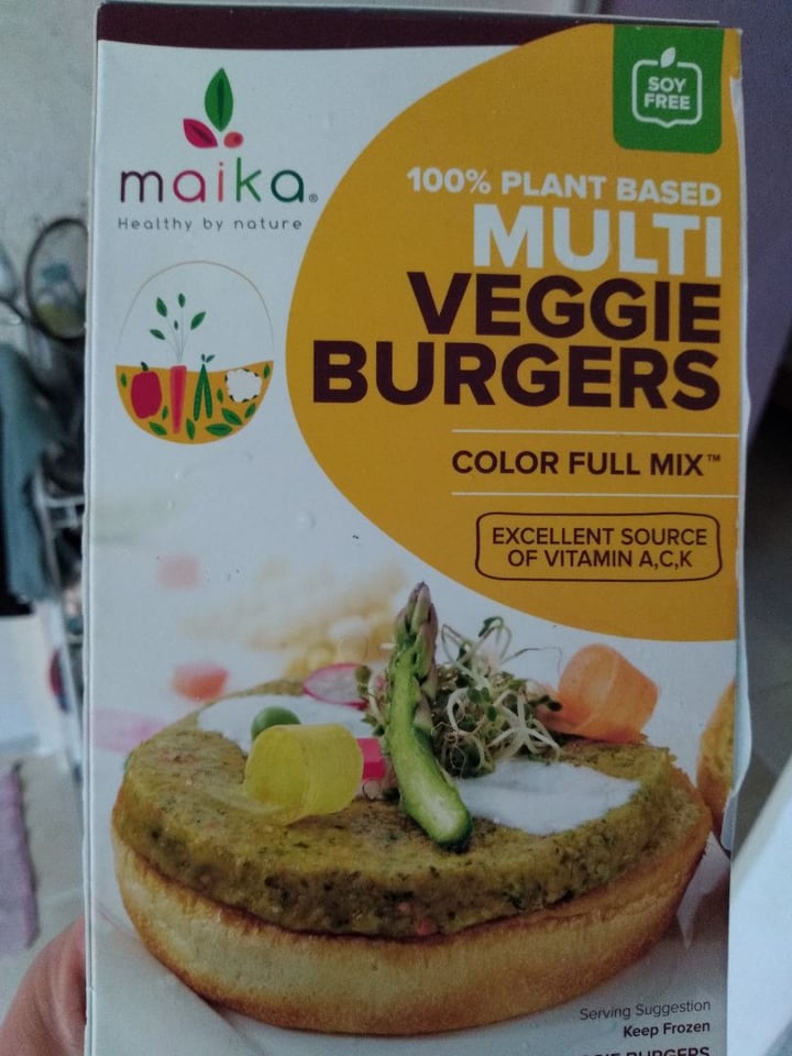 photo of Maika Foods Veggie Burgers shared by @anamary81 on  11 Jan 2020 - review