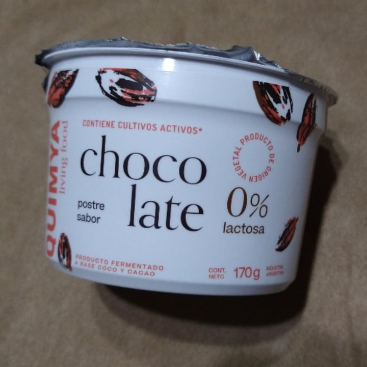 photo of Quimya Postre sabor Chocolate shared by @tatianavegana on  22 Feb 2021 - review