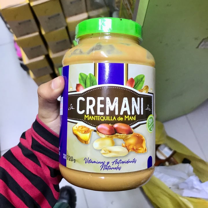 photo of cremani Mantequilla de maní shared by @anselvegan on  29 May 2022 - review