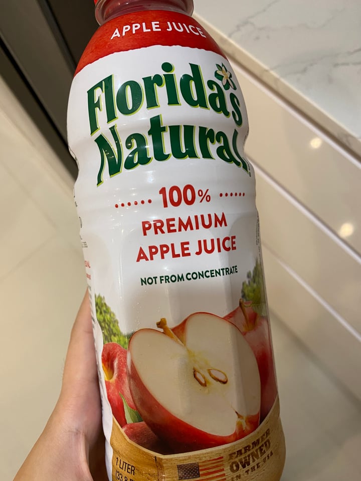 photo of Florida's Natural Apple Juice shared by @audreytongg on  30 May 2020 - review