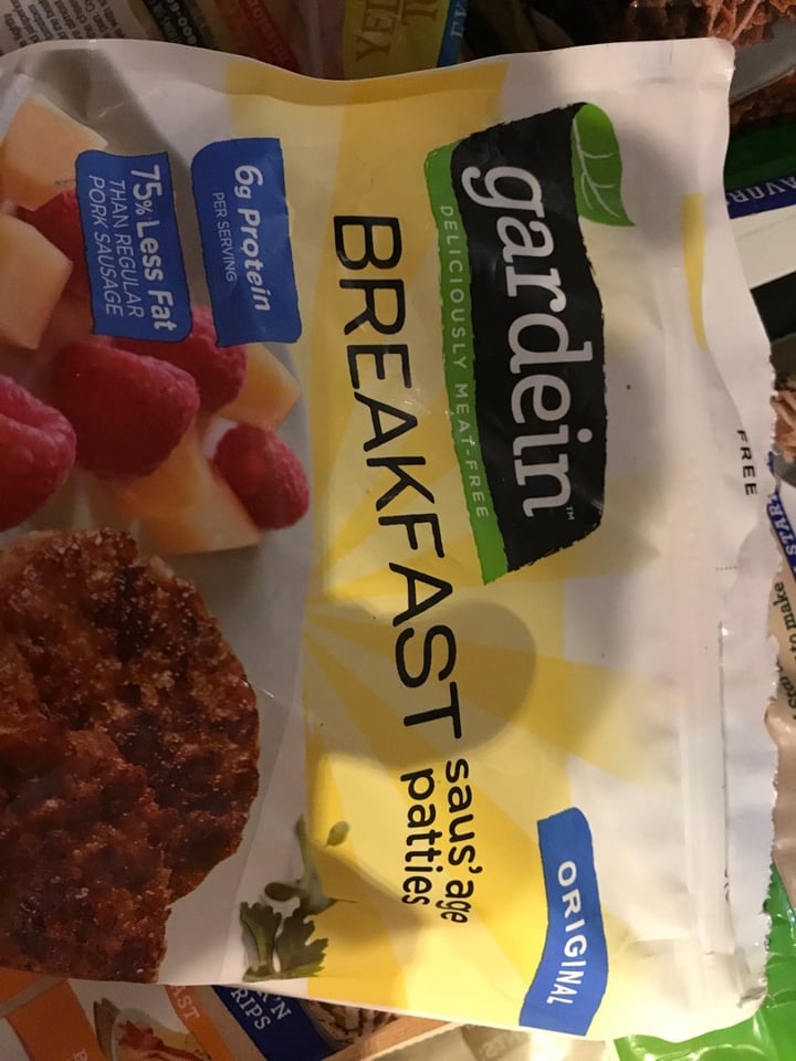 photo of Gardein Breakfast Saus’age Patties Original shared by @glendasb on  26 Dec 2019 - review
