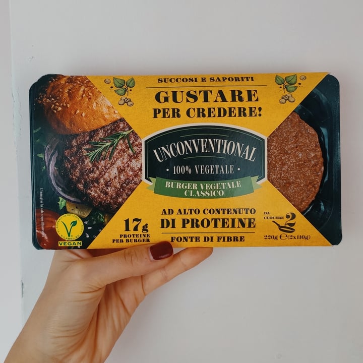 review photo of Unconventional Burger Vegetale Classico - Classic Burger shared by @lerrria on 03 Nov 2022 - review