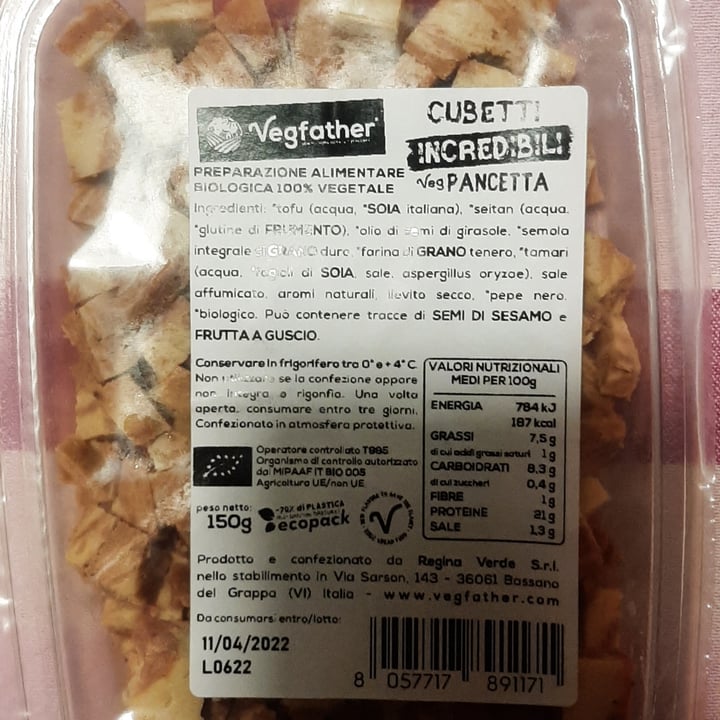 review photo of Vegfather Cubetti incredibili shared by @sice75 on 17 Mar 2022 - review