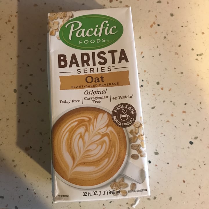 photo of Pacific Foods Barista Series oat milk shared by @gcalligy1 on  28 May 2020 - review