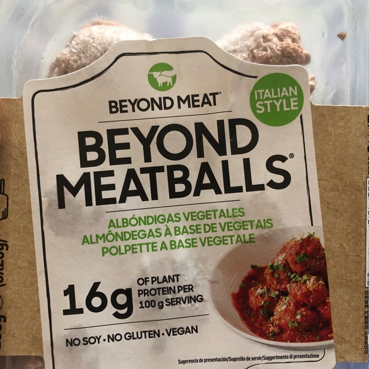 photo of Beyond Meat Beyond Meatballs shared by @fatimars on  10 Aug 2022 - review