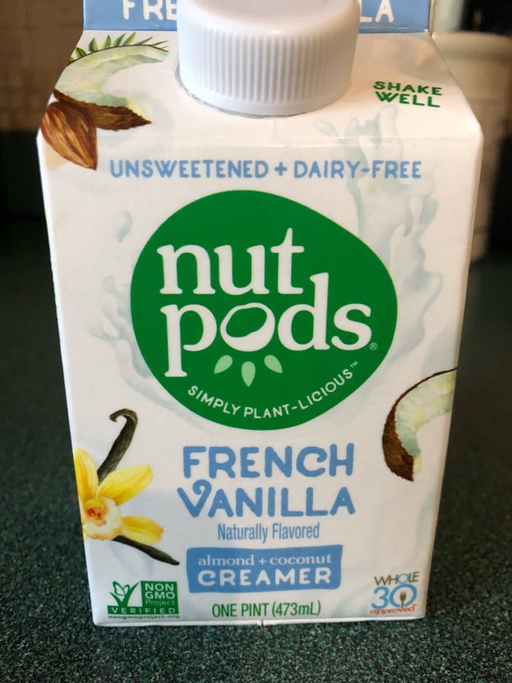 photo of nutpods French Vanilla Almond + Coconut Creamer shared by @attalehman on  18 Nov 2019 - review