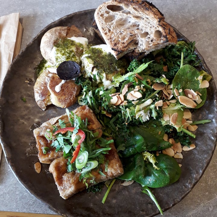 photo of Honest Greens Castellana Crispy miso tofu shared by @noun on  28 Apr 2022 - review