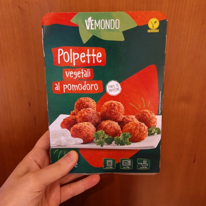 photo of Vemondo Polpette Vegetali al Pomodoro shared by @gdtfrn on  15 Jan 2022 - review
