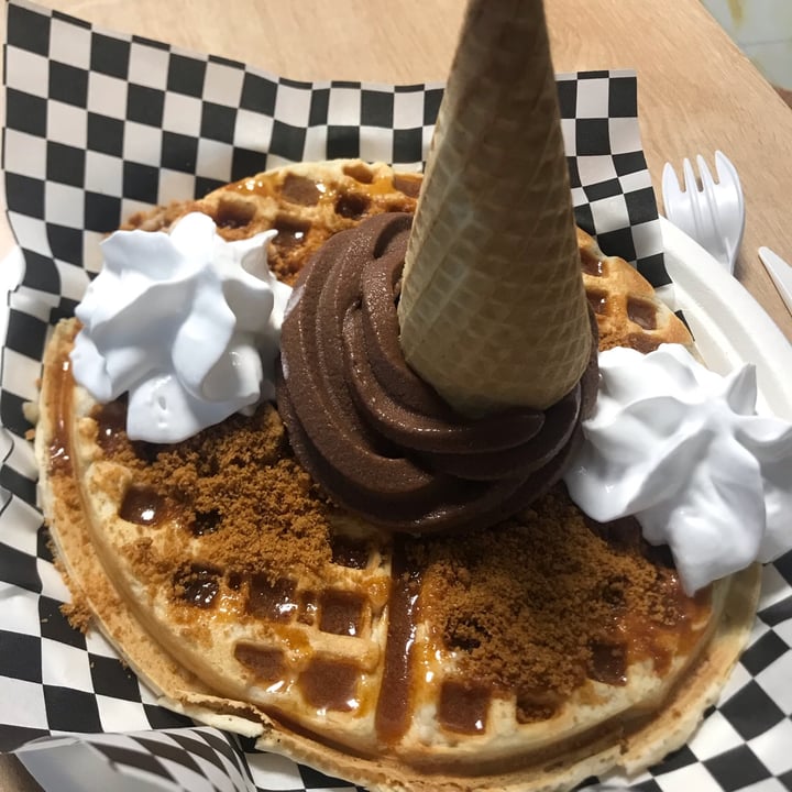 review photo of Nicecream Chile Nicecream y waffle vegano shared by @catamontana on 10 Dec 2022 - review